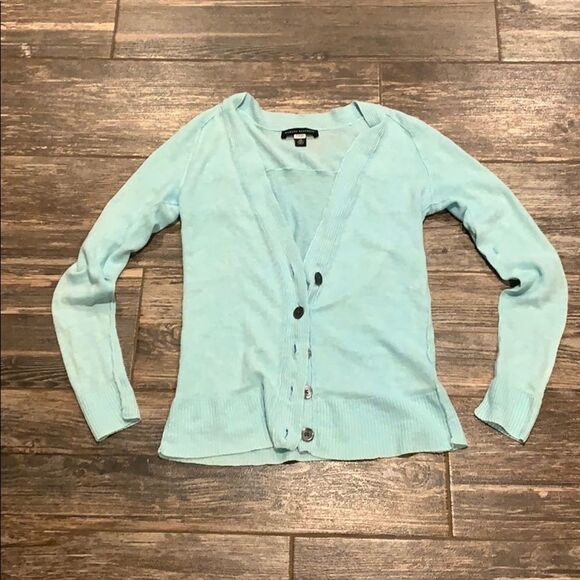 Banana Republic Lightweight Mint Green Cardigan XS - Picture 1 of 4